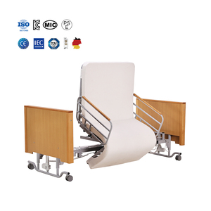 Lit médicalisé électrique réglable pour soins à domicile, lit de soins pour personnes âgées, en stock à Hong Kong, livraison immédiate, lit rotatif pour personnes âgées, exposition HK - Product Image 6
