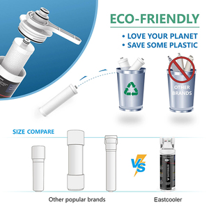 Sistema de filtración de agua potable debajo del fregadero, 0,5 micras, elimina el 99.99% de plomo, cloro, mal sabor y olor - Product Image 6