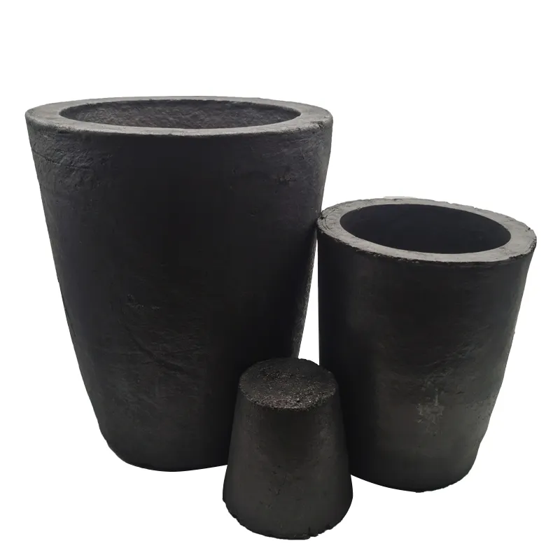 Graphite clay crucible  high-temperature and corrosion-resistant  smelting and casting