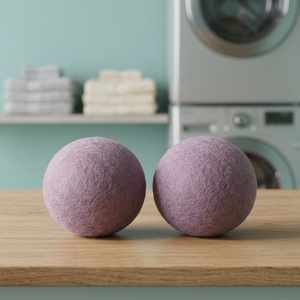 Boules de peluches en feutre faites à la main-Produit de lessive en feutre écologique-Boules de lessive en feutre de haute qualité-100% boules de laine de Nouvelle-Zélande - Product Image 4