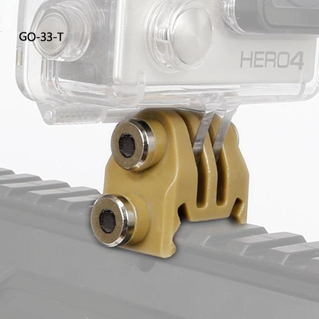 Helmet Use Camera Adapter Nylon High Pressure for Hiking & Climbing
