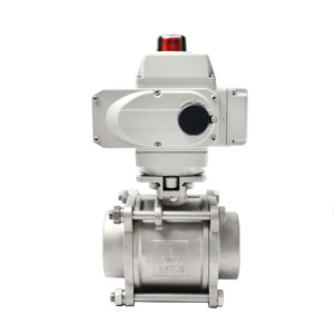 วาล์วบอลไฟฟ้า Tonheflow DN80 สแตนเลส 3 ชิ้น 100NM 24V DC มอเตอร์ไฟฟ้า วาล์วไฟฟ้า - Product Image 1