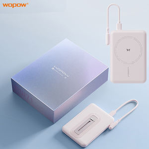 Banque d'alimentation magnétique, banque d'alimentation sans fil, 5000 mAh, charge rapide, banques d'alimentation - Product Image 4