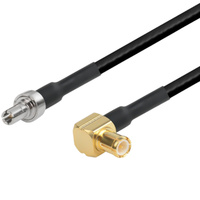 Câble coaxial RF RG316 CRC9 MCX 50 à faible perte, double blindage en cuivre tressé, câble d'antenne pour routeur LTE, modem, GPS sans fil