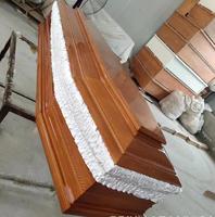 Équipement funéraire de luxe, cercueil en bois de paulownia, cercueil en bois pour maisons funéraires