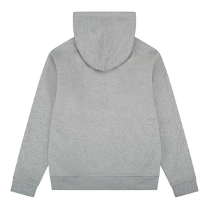 Sweat-shirt à capuche gris Y2K personnalisé pour homme et femme, avec lettres graphiques appliquées et brodées, coupe oversize et ample, style streetwear et hip-hop - Product Image 2