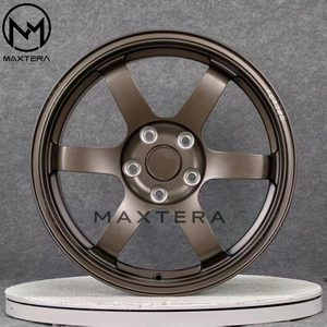 ล้อแม็กซี่ <span class=keywords><strong>TE37</strong></span>สีบรอนซ์หลอมแบบตามสั่งสำหรับขอบล้ออัลลอยด์ Saga S-Plus GT-R 370Z - Product Image 2