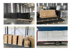 Pannelli Acustici in <span class=keywords><strong>Doghe</strong></span> <span class=keywords><strong>di</strong></span> Legno Ecologici Ignifughi per Soggiorno Camera da Letto Cucina Ufficio Edifici Magazzini Esterni - Product Image 5