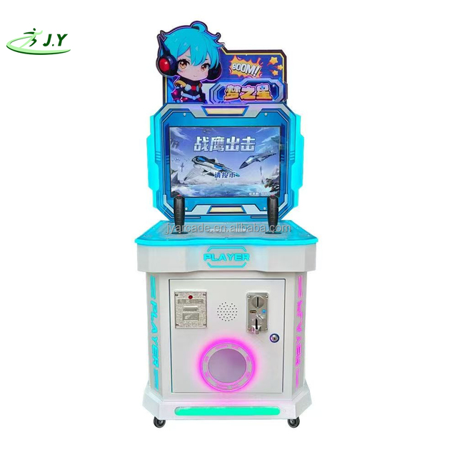 JY CK-02 10 Kinds Coin Operated Arcade Game Machine for >8 Years Double Player Metal Racing Game Indoor Use