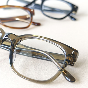 Monturas de Gafas de Acetato Vintage, Montura Completa, Unisex, Color Marrón Cristal, para Uso Diario - Product Image 6