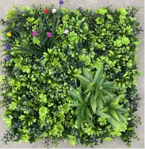 Pannelli di bosso artificiale siepe topiaria siepe di bosso artificiale erba di plastica recinzione decorativa da giardino - Product Image 3