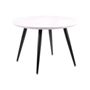 Muestra gratis de muebles para el hogar económico mesa de comedor redonda de madera MDF moderna de lujo con patas de Metal - Product Image 1