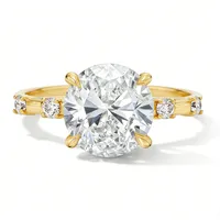 Bague MUSHAN personnalisée en argent sterling 925 avec moissanite couleur D VVS, fine alliance brillante, accessoires diamantés