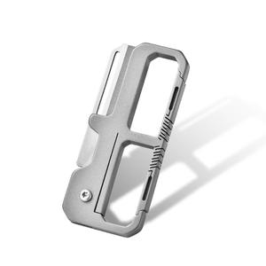 Porte-clés d'autodéfense en alliage de titane PioneerEDC, outil de survie multifonction portable, léger, étanche IP67, tout usage - Product Image 6