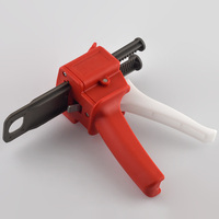 Resina epoxi AB pegamento pistola de calafateo 50ml las 2:1 y las 1:1 Manual Universal prescindir de mezcla arma adhesivo de herramientas de extrusión