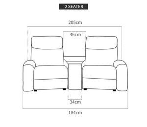 Asientos de cine en casa populares, silla de cine en casa, sofá reclinable de cine en casa con masaje de refrigeración, venta directa de fábrica - Product Image 5