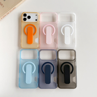 Coque Intégrée Magnétique Mate Antichoc Fine avec Emplacement pour Cartes pour Apple iPhone 17 Pro Max 16 15 Plus 14 Pro