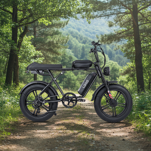 Bicicletta Elettrica <span class=keywords><strong>Cemoto</strong></span> 20*4.0 Pollici, 250W, 25km/h, 48V, 15Ah/30Ah, Autonomia 120km, con 7 Velocità, Mountain Bike Elettrica - Product Image 1