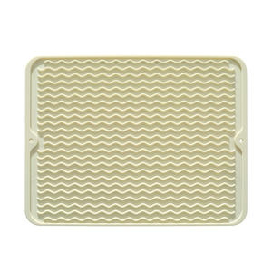 Alfombrilla de Silicona para Escurrir Platos, Ovalada, Libre de BPA, Aislante de Calor para Fregadero de Cocina - Product Image 2