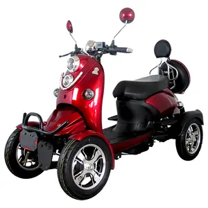 Customizable Manufacturer CE GW 500W 60V 72V Leisure Mobility Scooters Electric 4 Wheel