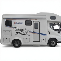 Camping-cars 6 places avec auvent miniature L pour Volkswagen Westfalia, caravane de voyage mobile