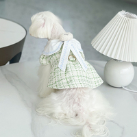 Luxe Pet Hiver Polaire Princesse Robe Joli et Chaud Chiot Manteau Vêtements Pour Animaux De Compagnie