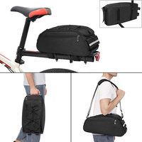 Sacoche de porte-bagages arrière étanche pour vélo, organisateur multifonctionnel pour le cyclisme, sac de rangement robuste pour les aventures en plein air et le quotidien