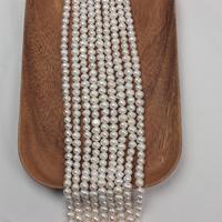 Collier de perles d'eau douce naturelles 8-9mm, forme pomme de terre, qualité AA/AAA, blanc crème, en vrac pour la création de bijoux noués, marque Odin