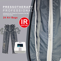 24 Airbags Pressotherapy Machine Massage air Pressure Presoterapia Pressotherapie Wellness Device Skin Analysis Instrument