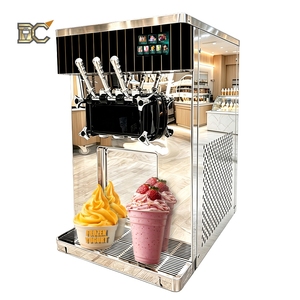 Système de traitement thermique pour machine à glace molle 3 saveurs, dégivrage sans nettoyage en 7 jours, machine à glace molle, congélateur - Product Image 1