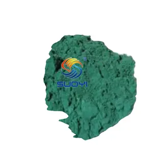 Suoyi pigmen anorganik kromium oksida hijau Cr2O3 Cas 1308-38-9 untuk cat, kaca, keramik pewarna kromium (III) Bubuk oksida