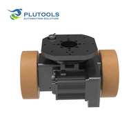 Roue motrice différentielle double Plutools 280 mm, 3000 W, capacité de charge 5500 kg pour pièces d'équipement de manutention