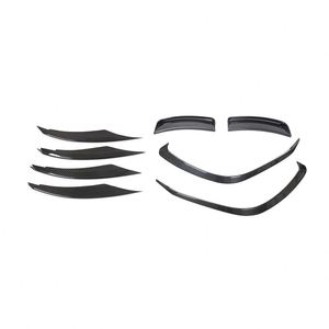 Cubierta de Luz Antiniebla Delantera de Fibra de Carbono Seca de Alto Brillo W177, Divisor de Alerón para Mercedes-Benz Clase A A200 A220 <span class=keywords><strong>A250</strong></span> 2019-2020 - Product Image 2