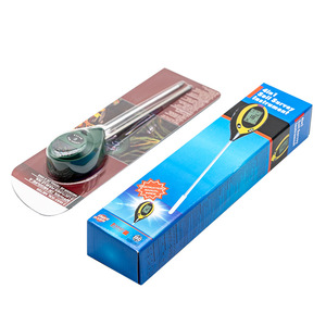 Testeur de sol 4 en 1 : humidité, pH, luminosité et nutriments pour plantes, pots de fleurs, jardin, avec piles incluses - Product Image 1