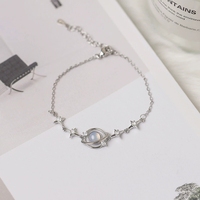 FY-SL312 925 Sterling Silver Planet Bracelet Star Bracelet Ins Niche Design Haut de gamme Trendy Wholesale Factory