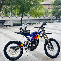 Moteur synchrone à aimant permanent pour moto électrique tout-terrain, contrôleur FOC MTPA MTPV, 10000W de puissance de pointe, 72V 35Ah