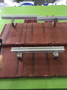 Support de montage solaire en profilé galvanisé à chaud sur mesure compatible avec les toits métalliques - Product Image 2