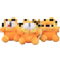 Peluches Fat Cat de 10 cm (4 pouces), mini jouets pour machine à griffes, personnages de dessins animés, porte-clés en peluche, petits cadeaux promotionnels, vente en gros