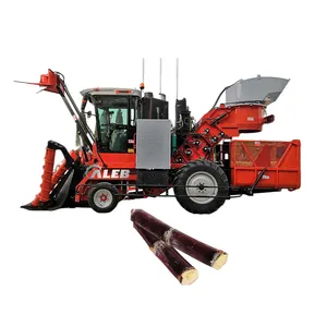 Mesin Pertanian sugarcane combine harvester/Crawler type sugarcane harvester/gula tebu