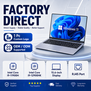 Portátil 2026 de Marca Personalizada Nuevo Core I9 11ª/12ª Generación 32GB/64GB 11 RJ45 para Juegos, Negocios y Oficina con Pantalla Táctil Dual - Product Image 1