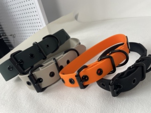Bajo MOQ Color personalizado <span class=keywords><strong>TPU</strong></span> Collar de perro impermeable Durable Liberación rápida Hebilla de metal Collar de perro táctico y correa - Product Image 6