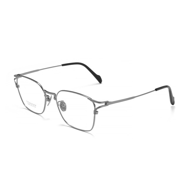Luxury Pure Titanium Eyeglasses Frame Men Designer Minimalist Style Full Rim Optical Glasses Myopia Spectacles Wholesale OEM