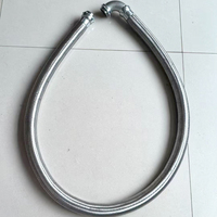 Professionelle Herstellung 1-1/2" 40mm Explosionsgeschützter Edelstahl-Drahtgeflecht-Metallschlauch Flexibler Schlauch