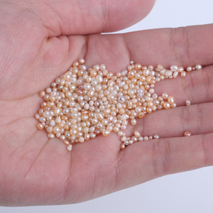 Perlas Blancas Naturales de Agua Dulce al por Mayor, 3 mm de Diámetro o Menos, Molidas en Polvo No Nucleado y No Poroso - Product Image 2