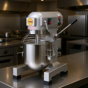 Mélangeur à pâte professionnel Vevor 14L 550W 3 vitesses avec bol en acier inoxydable pour restaurants - Product Image 2