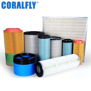 อะไหล่รถบรรทุกคอรัลฟลาย ไส้กรองอากาศ 2456375 2479729 P782105 AF26399 - Product Image 2