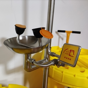 Estación <span class=keywords><strong>Portátil</strong></span> de Lavado de Ojos de Acero para Seguridad Personal, Certificada por ISO, <span class=keywords><strong>Lavaojos</strong></span> de Emergencia - Product Image 6