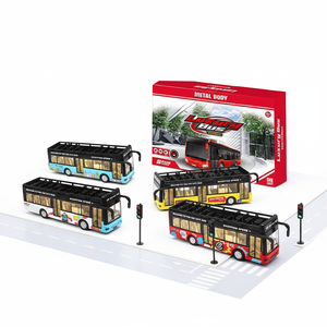 Fantastico Piccolo <span class=keywords><strong>Autobus</strong></span> <span class=keywords><strong>Giocattolo</strong></span> in Lega Pressofusa per Ragazzi - Product Image 3