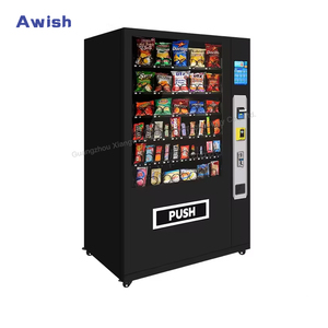 Máquina Expendedora 2024 Más Vendida - Máquina Expendedora Refrigerada Pequeña para Alimentos y Bebidas, Pantalla Táctil de 21.5 Pulgadas, 60 Compartimentos - Product Image 3