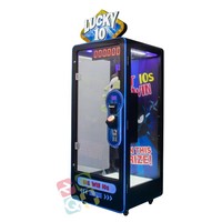 Lucky 10 Coin Operated Cut Ur Prize Gift Arcade Game Machine à vendre